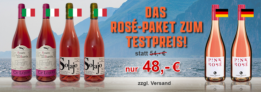 Das Rose-testpaket für 48,- €