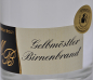 Preview: Etikett Gelbmöstler Birnenbrand 0.5 L - Manufaktur Broch