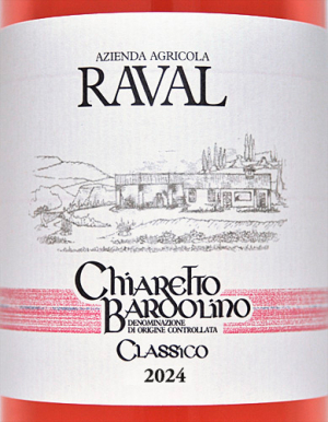 Etikett Chiaretto Bardolino Classico 2019 - Azienda Agricola RAVAL