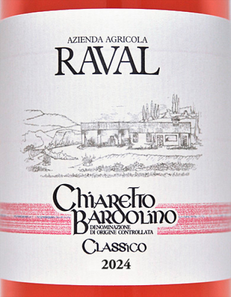Etikett Chiaretto Bardolino Classico 2019 - Azienda Agricola RAVAL